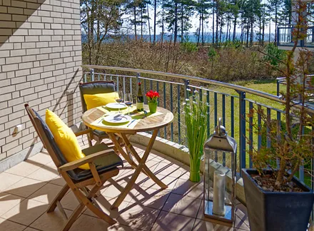 Sonnenplatz am Meer.