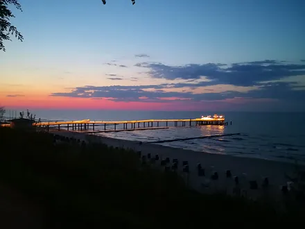 Seebrücke am Abend - Immer ein Ausflug wert!
