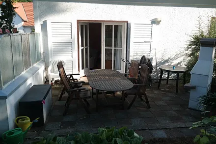 Terrasse am Haus