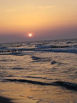Sonnenuntergang in Zingst 