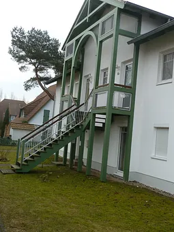 Treppenaufgang zur Wohnung