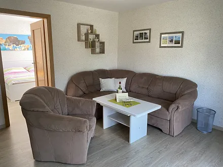 Sitzecke im Wohnzimmer