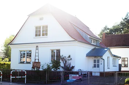 unser im Shabby Chic Stil liebevoll renoviertes Gästehaus LaVita in Seebad Bansin auf Usedom