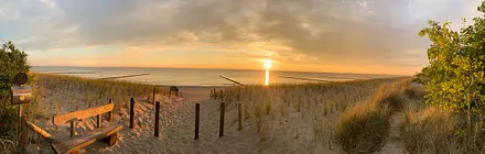 Sonnenaufgang in Zempin