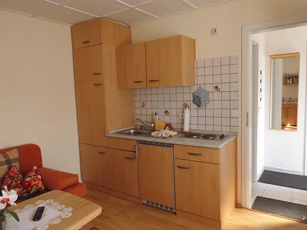 Küchenzeile im Wohnraum