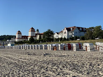 Strandblick zum Kurhaus