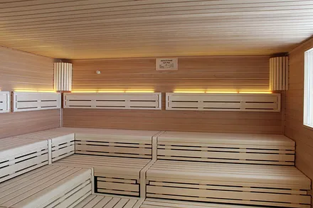 Eine der beiden Saunen
