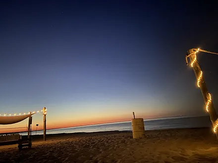 Sonnenuntergang am Strand