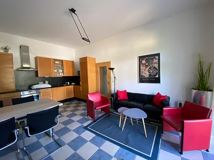 Wohnbereich mit Küche