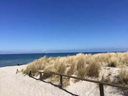 Strand an der Seebrücke