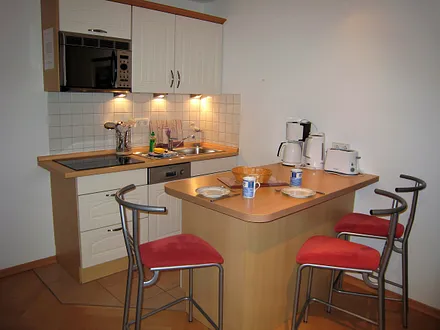 integrierte Küchenzeile inkl. Geschirrspüler