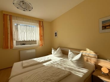 Schlafzimmer auf der Westseite