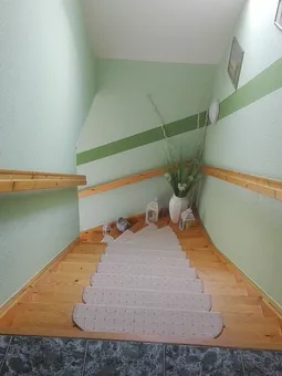 Treppe zur Ferienwohnung