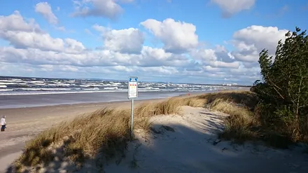 Strand Richtung Swinemünde 