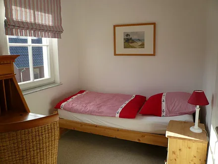 Schlafzimmer mit 2 Einzelbetten