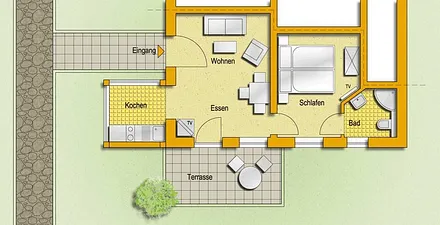 Grundriss Schwalbennest