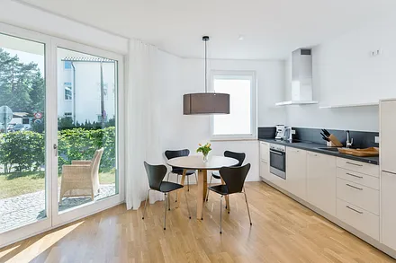 Essbereich und Küche