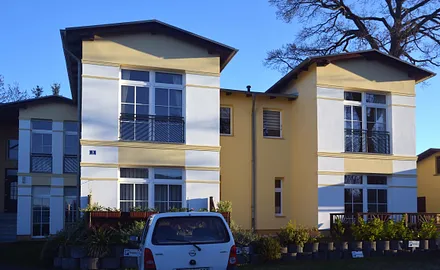 Wohnung befindet sich oben rechts