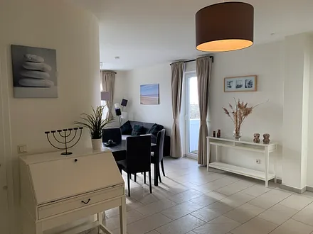 Blick in das Wohnzimmer