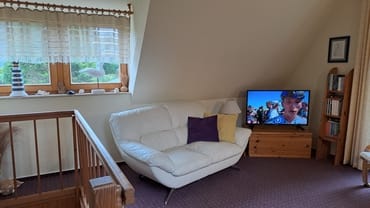 Wohnzimmer im Obergeschoss 