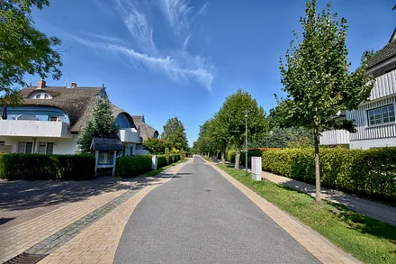 Straße zum Strand