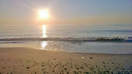 Sonnenuntergang am Dierhagener Strand