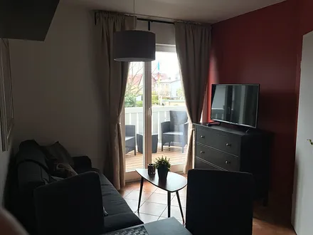 Blick in das Wohnzimmer