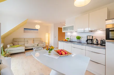 Essbereich mit Küchenzeile
