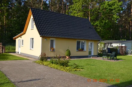 Ferienhaus Nr 7 mit Sitzbereich 