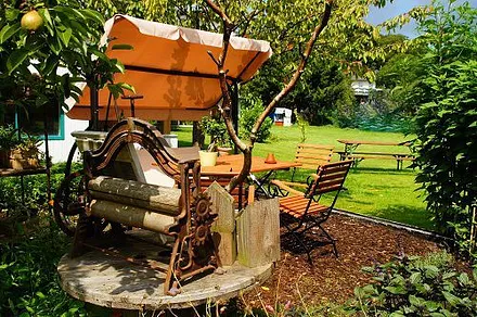 Naschgarten im Sommer