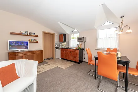 Wohnbereich mit Küchenzeile