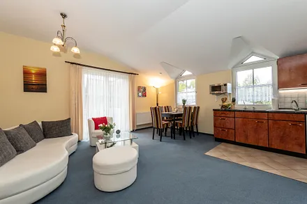 Wohnbereich mit Küchenzeile