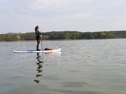Super für Wassersport wie "stand up paddling" (SUP).
