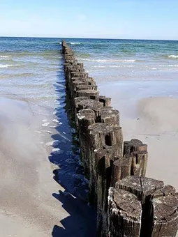 wunderschöne Buhnen