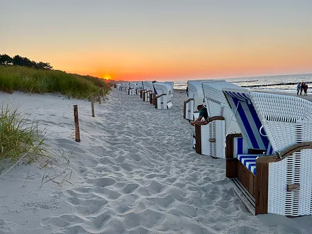 wunderschöner Sonnenuntergang