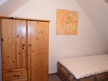 offnene Galerie mit Schlafliege