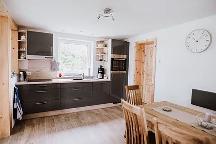 Offene Küche zum Wohnzimmer