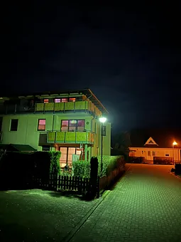 Hausansicht Balkonseite