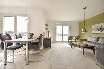 Wohnbereich mit Balkon