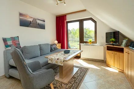 Wohnbereich mit Balkon