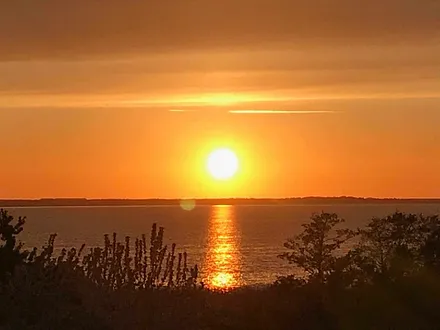 Sonnenuntergang in Loddin