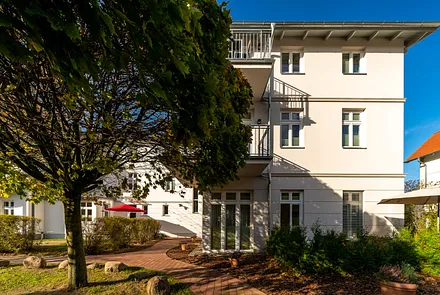 Blick aus dem Garten