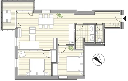 Grundriss "Bernstein"