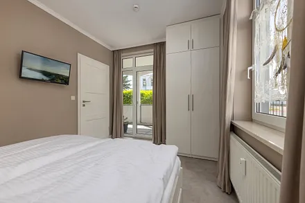 ... und Austritt zum Balkon.