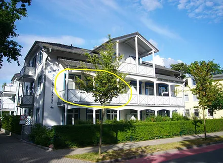 Herzlich willkommen in der Residenz Dünenstraße - Wohnung 16 mit großem Balkon!