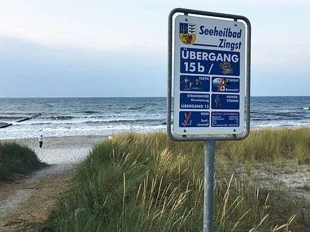 Hundestrandzugang in der Nähe