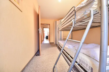 Schlafzimmer mit Etagenbett