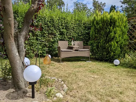 Gemütliche Sitzbank 