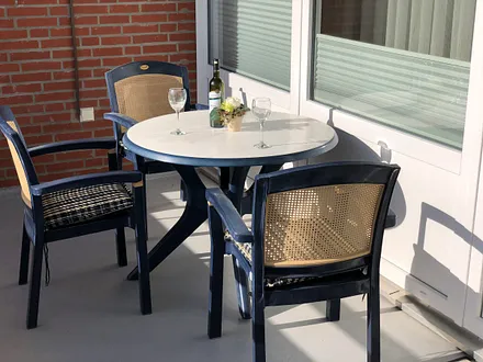 Großzügiger Balkon ca 10qm 