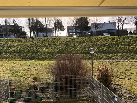 Blick vom Balkon Richtung Promenade